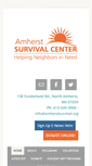 Mobile Screenshot of amherstsurvival.org